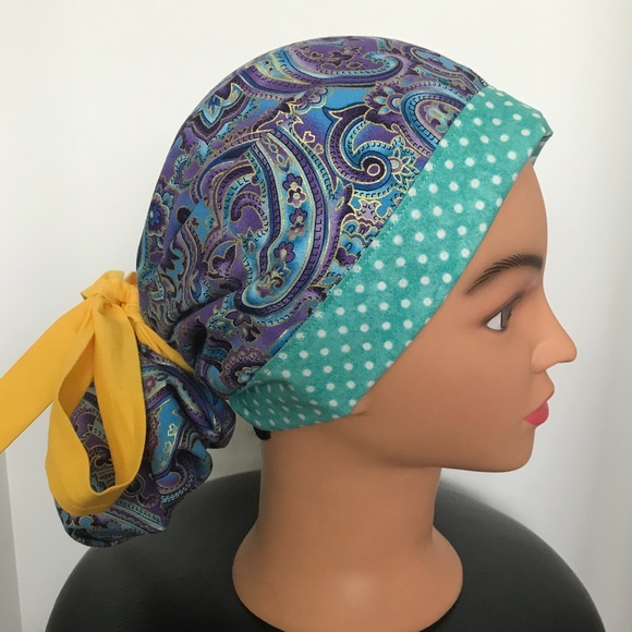 Scrub CAP/HAT *Reversible *Long Ties NWOT - Picture 14 of 15